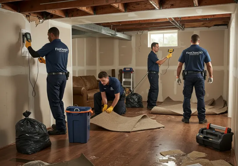 Flood DamageMaterial Assessment and Debris Removal process in Myrtle Grove, NC