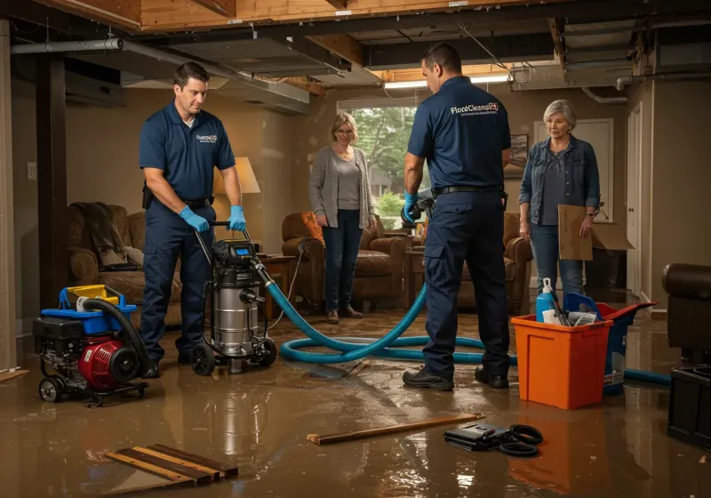 Basement Water Extraction and Removal Techniques process in Myrtle Grove, NC